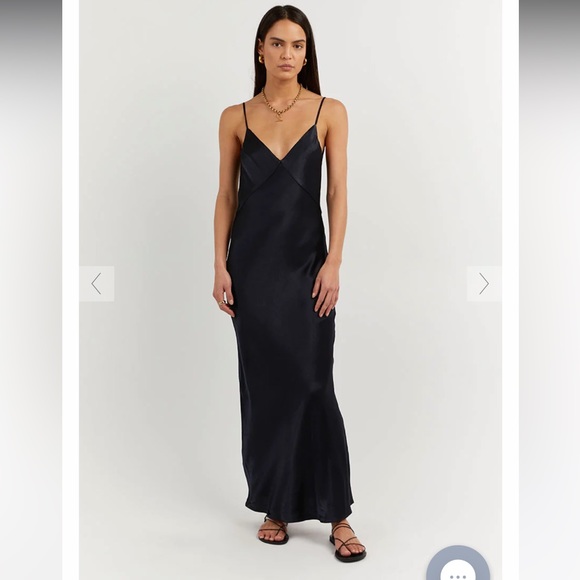 Dissh Simone Navy Slip Dress - Picture 2 of 3